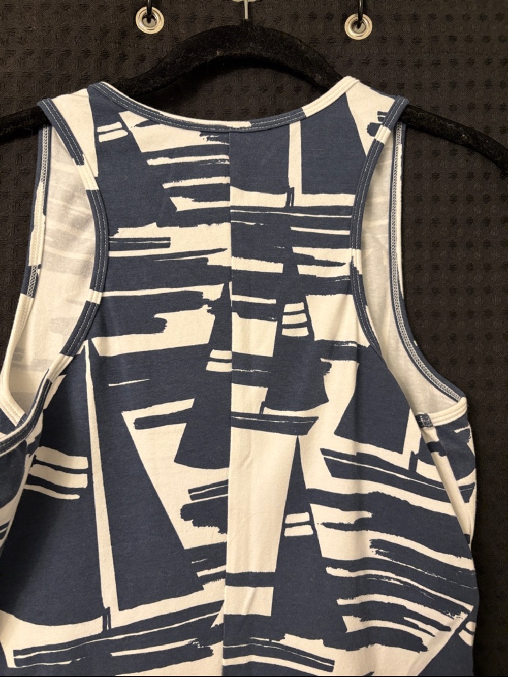MAHI GOLD Navy and White Sailboat Print Tank Dress - Picture 4 of 5